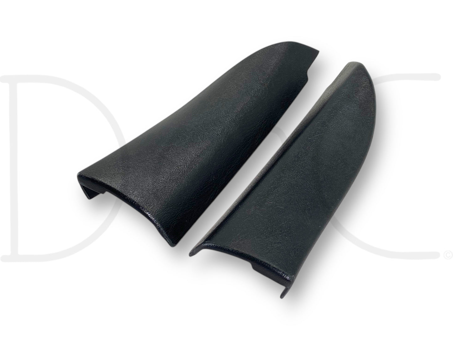 99-07 Ford F250 F350 LH RH Left Right Door Sail Trim Panel Covers Set Black OE
