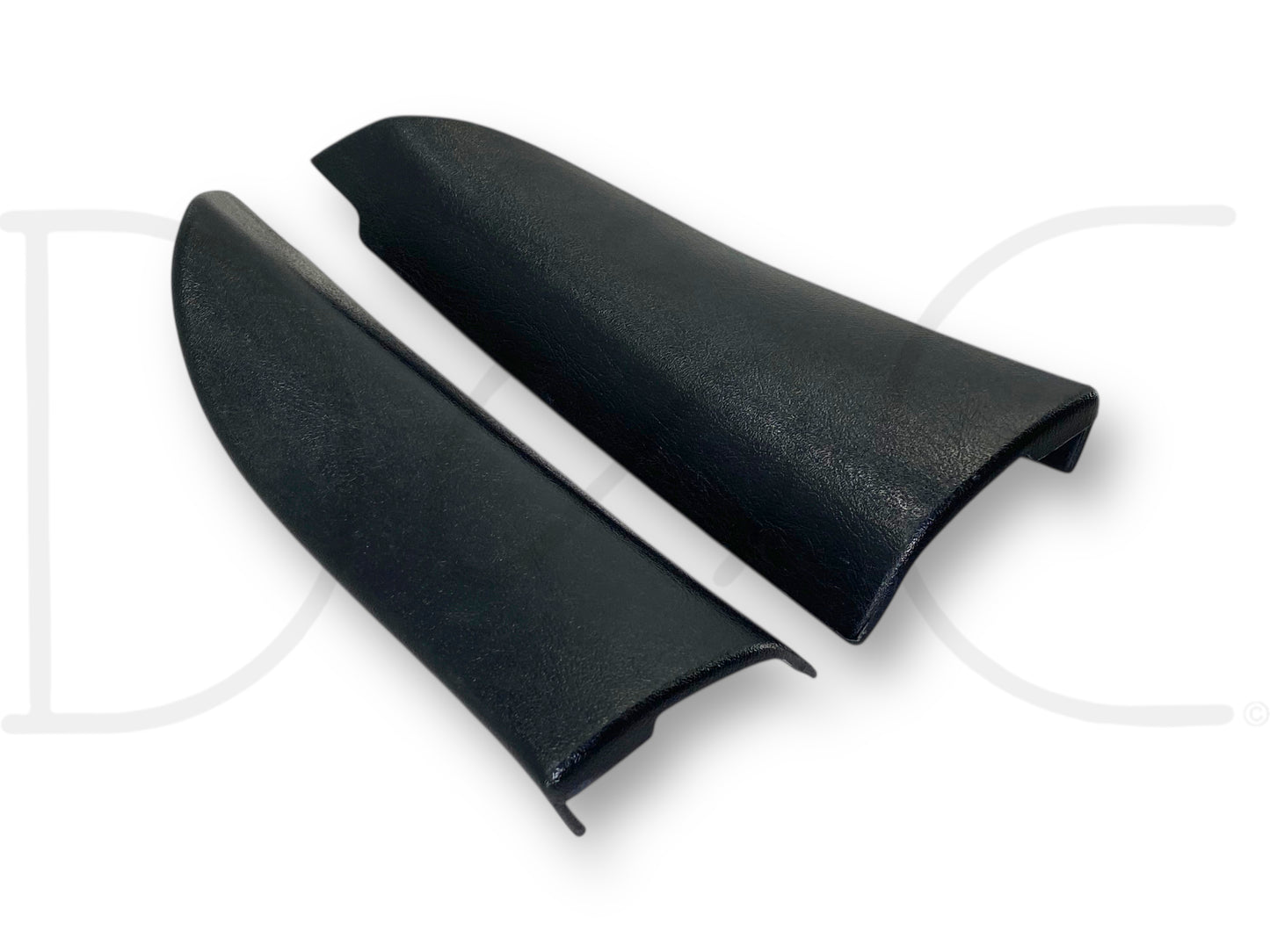 99-07 Ford F250 F350 LH RH Left Right Door Sail Trim Panel Covers Set Black OE
