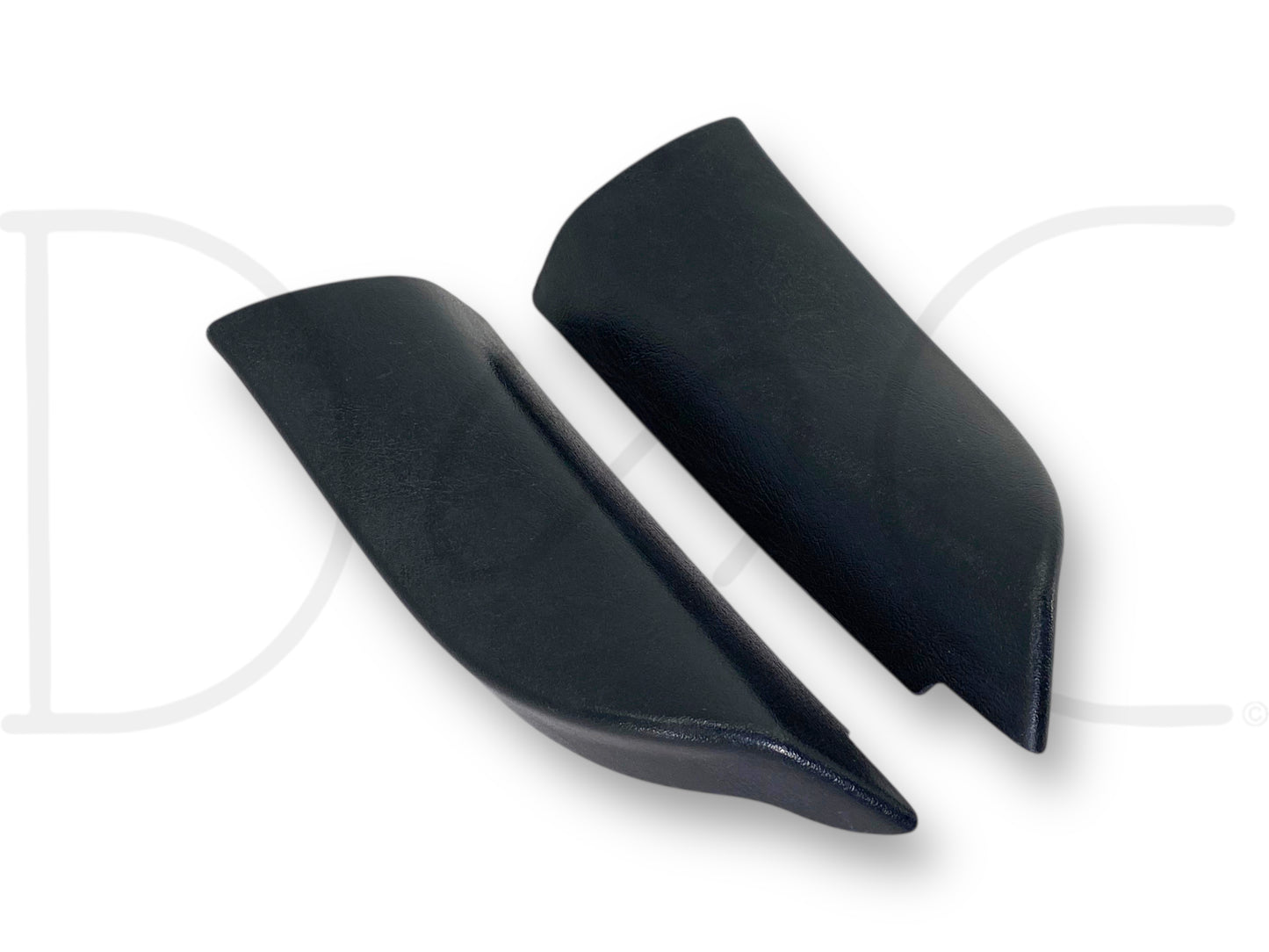 99-07 Ford F250 F350 LH RH Left Right Door Sail Trim Panel Covers Set Black OE