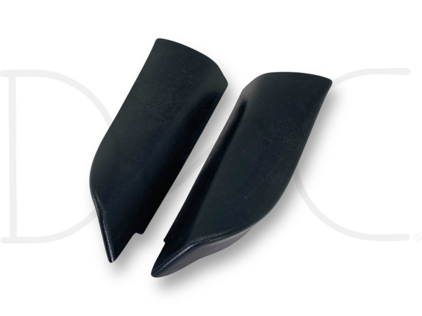 99-07 Ford F250 F350 LH RH Left Right Door Sail Trim Panel Covers Set Black OE