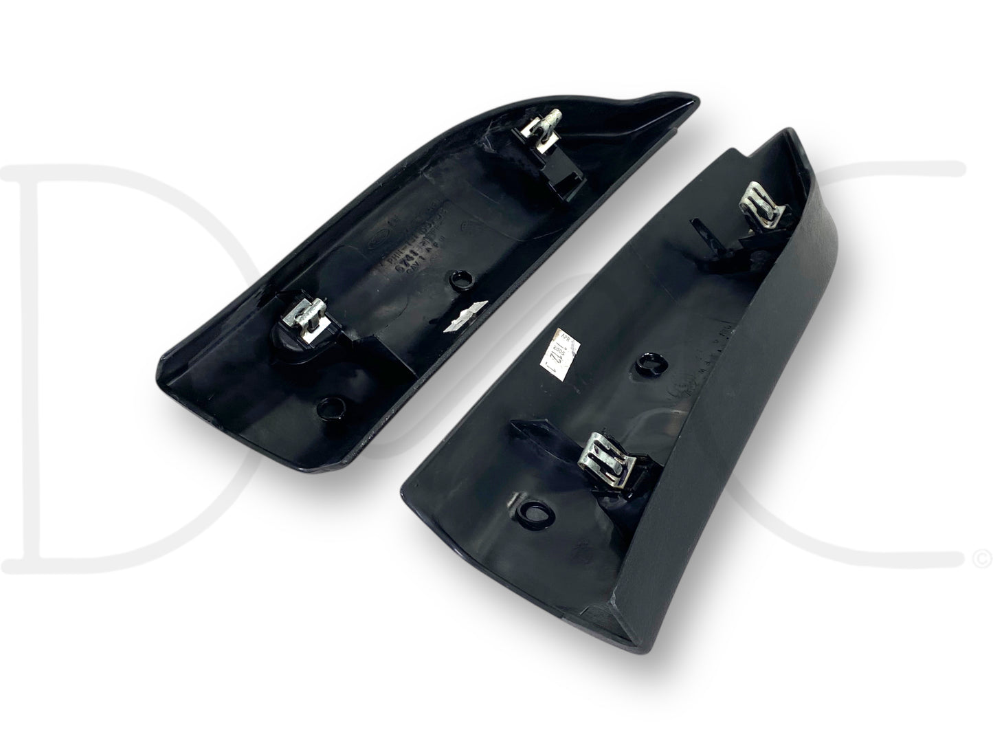 99-07 Ford F250 F350 LH RH Left Right Door Sail Trim Panel Covers Set Black OE
