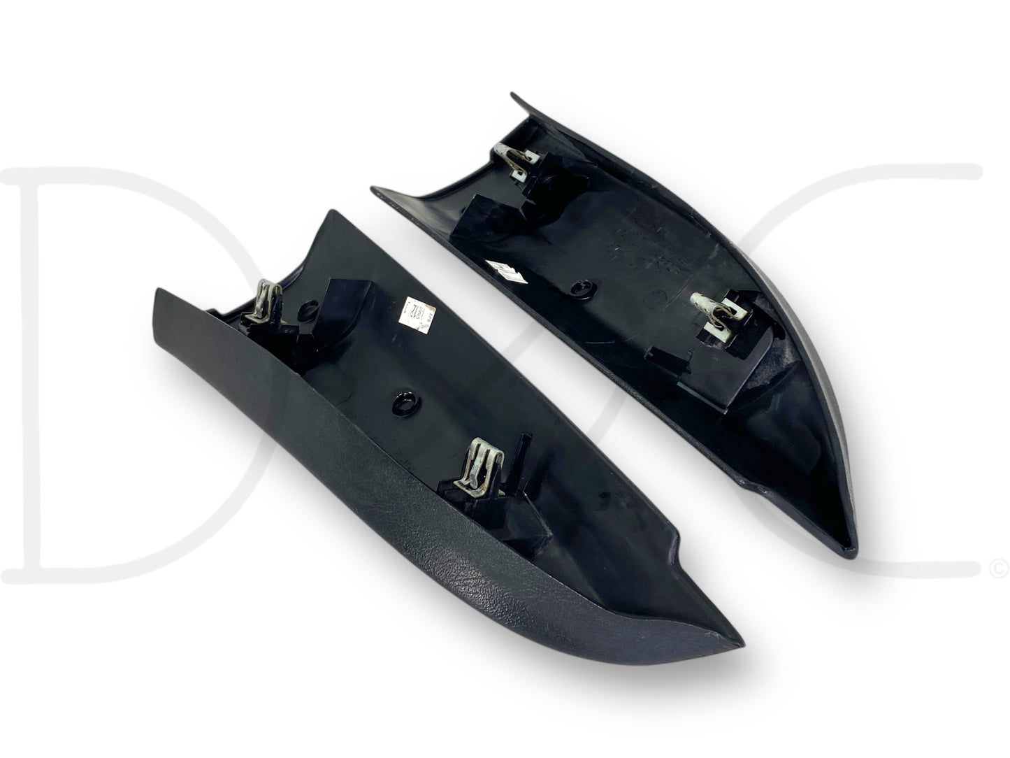 99-07 Ford F250 F350 LH RH Left Right Door Sail Trim Panel Covers Set Black OE