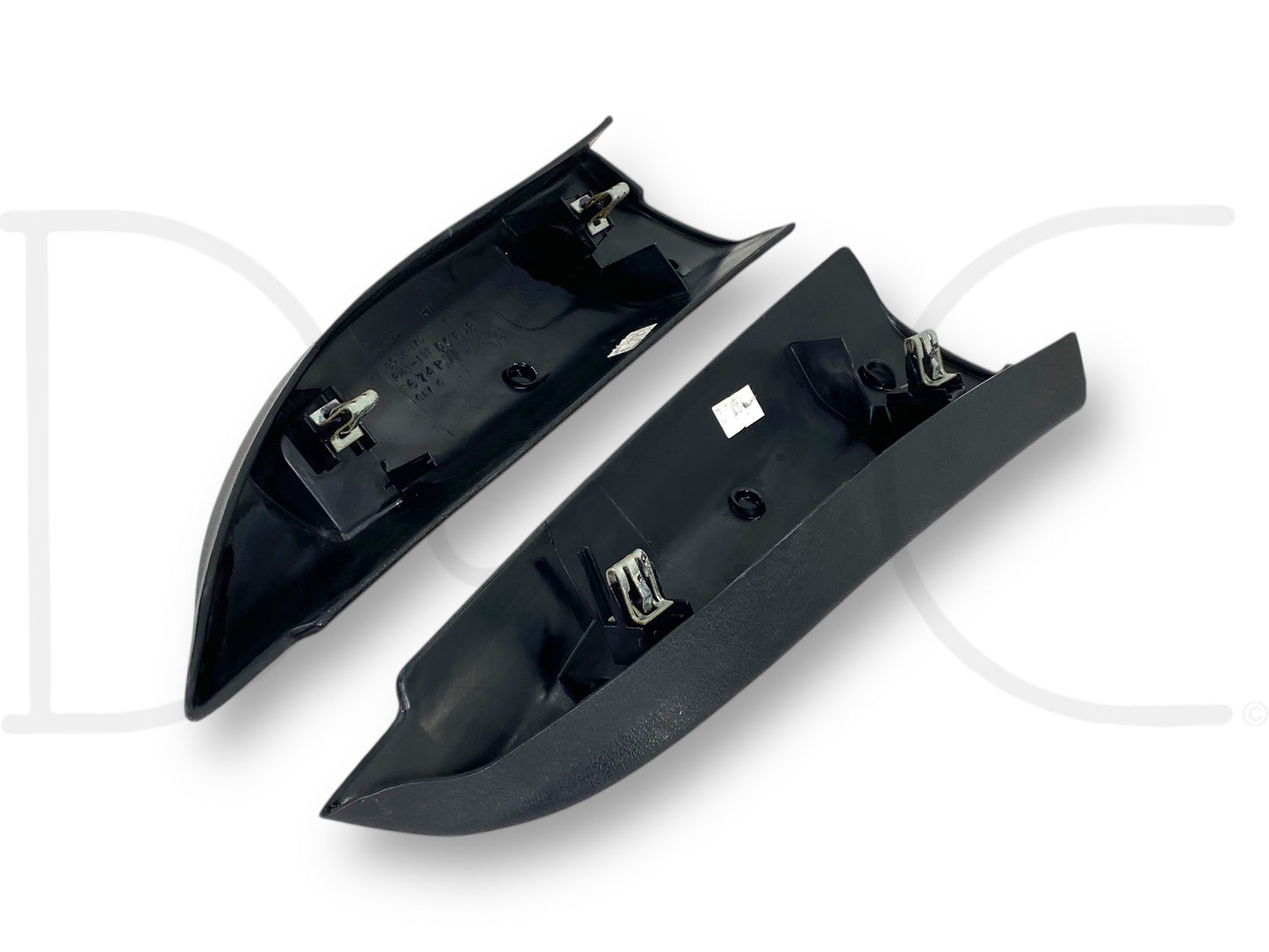 99-07 Ford F250 F350 LH RH Left Right Door Sail Trim Panel Covers Set Black OE