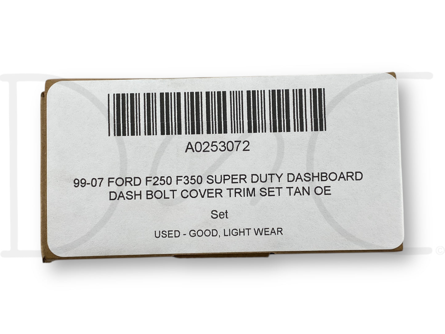 99-07 Ford F250 F350 Super Duty Dashboard Dash Bolt Cover Trim Set Tan OE