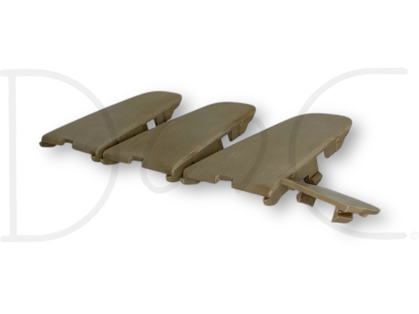 99-07 Ford F250 F350 Super Duty Dashboard Dash Bolt Cover Trim Set Tan OE