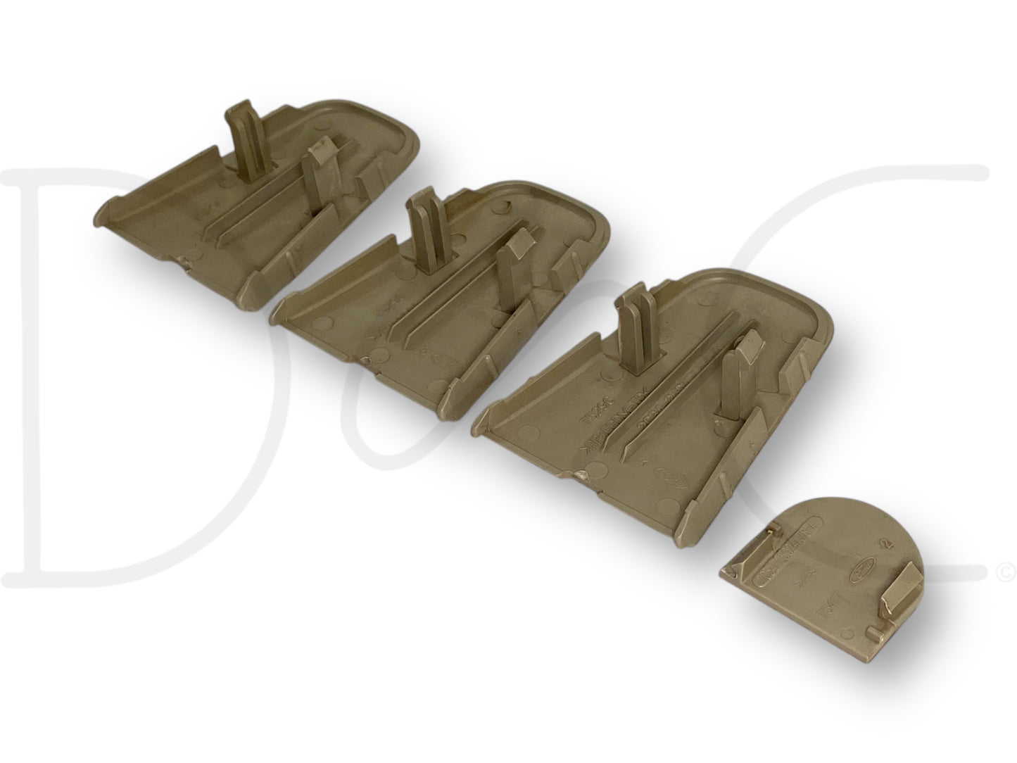 99-07 Ford F250 F350 Super Duty Dashboard Dash Bolt Cover Trim Set Tan OE