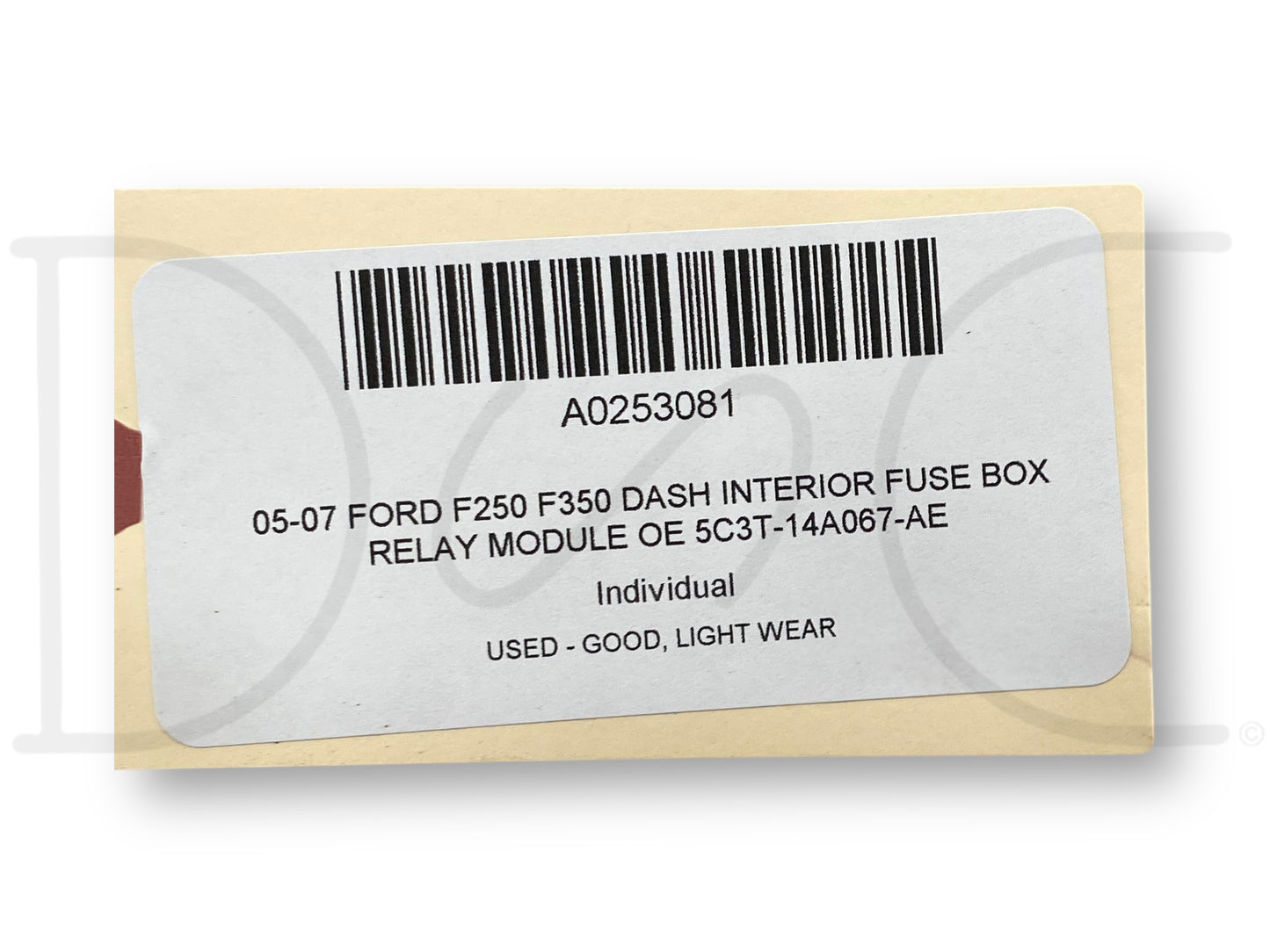 05-07 Ford F250 F350 Dash Interior Fuse Box Relay Module OE 5C3T-14A067-Ae
