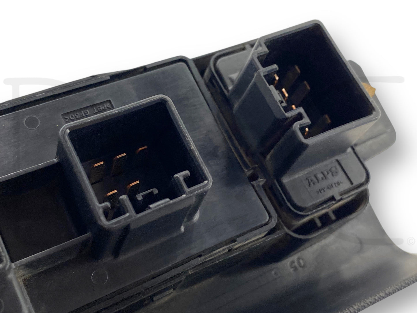 02-05 Ford F250 F350 LH Left Driver Front Power Window Lock Switch Panel Black