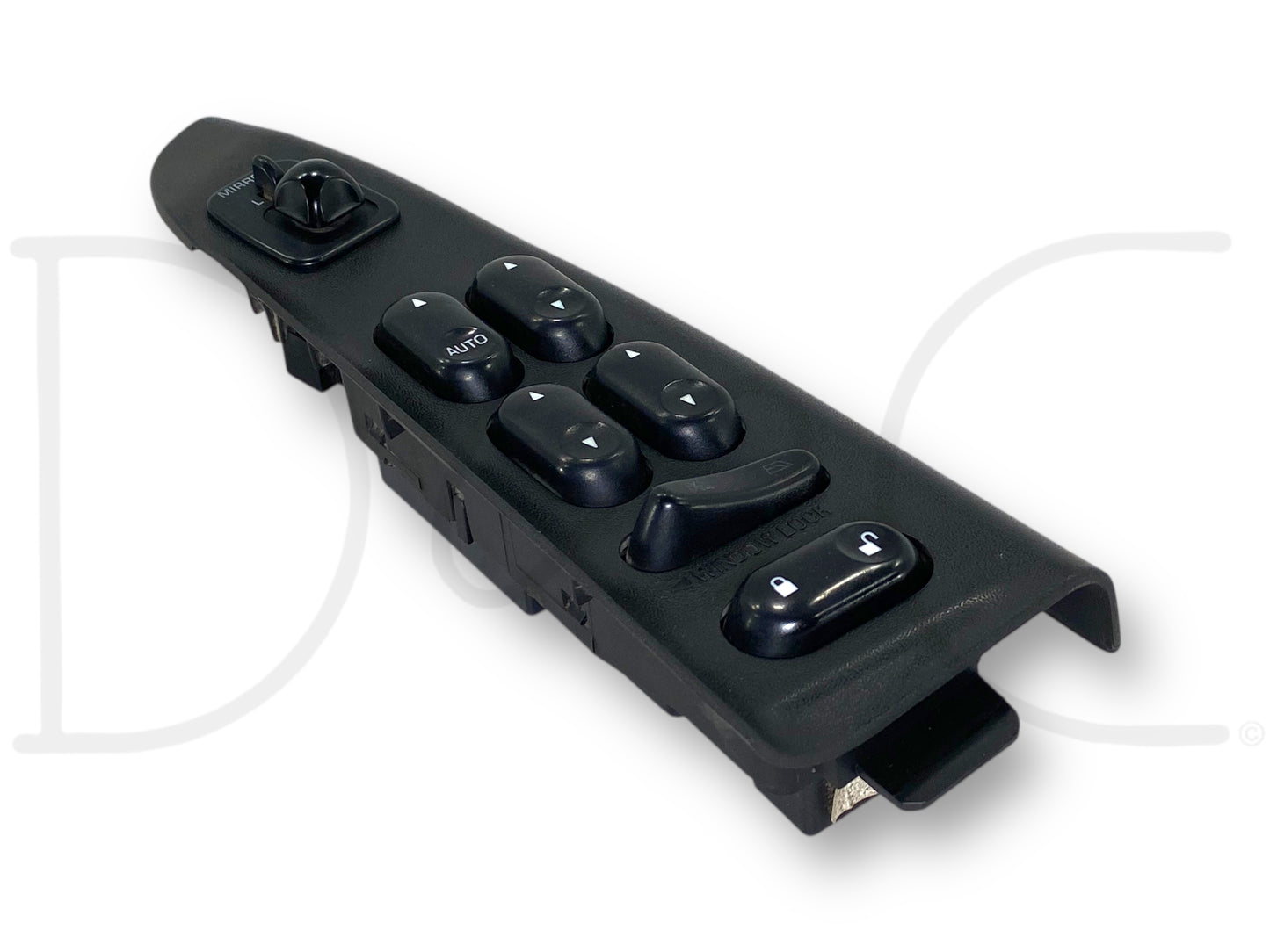 02-05 Ford F250 F350 LH Left Driver Front Power Window Lock Switch Panel Black