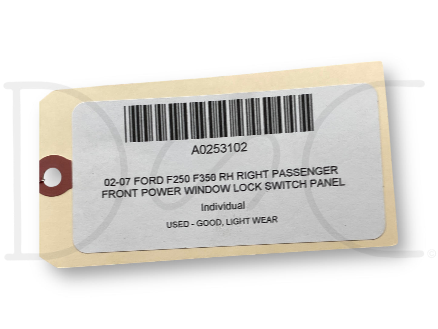 02-07 Ford F250 F350 RH Right Passenger Front Power Window Lock Switch Panel