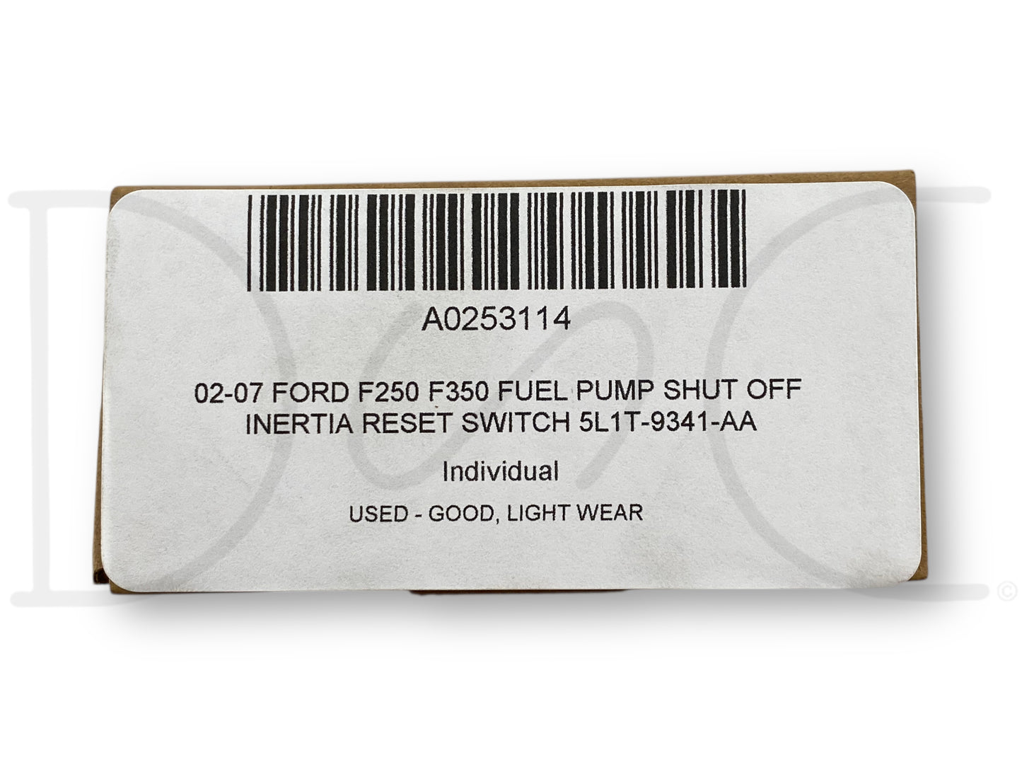 02-07 Ford F250 F350 Fuel Pump Shut Off Inertia Reset Switch 5L1T-9341-Aa