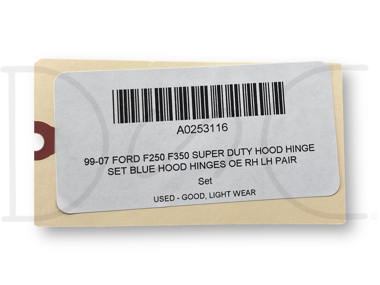 99-07 Ford F250 F350 Super Duty Hood Hinge Set Blue Hood Hinges OE RH LH Pair
