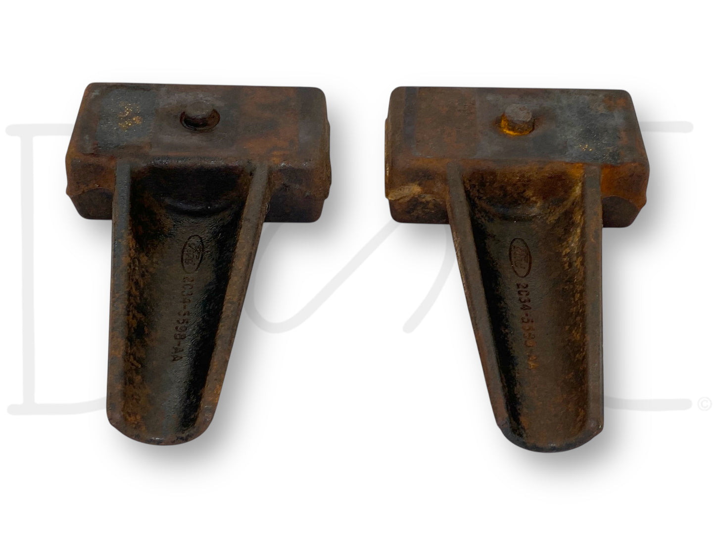 99-07 Ford F250 F350 OE Leaf Spring Spacer Lift Block Set 1-78" 2C34-5598-Aa