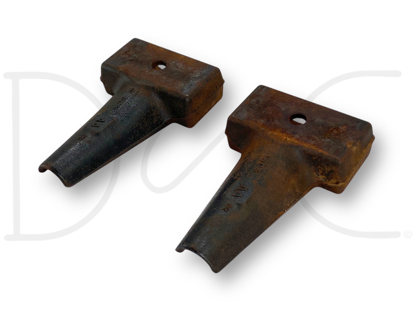 99-07 Ford F250 F350 OE Leaf Spring Spacer Lift Block Set 1-78" 2C34-5598-Aa