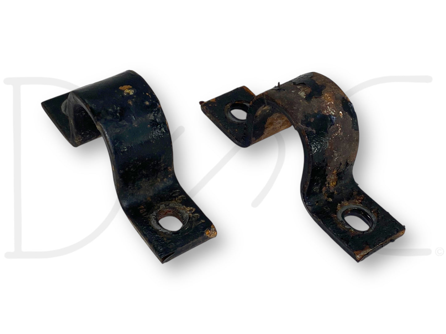05-07 Ford F350 DRW Rear Axle Stabilizer Sway Bar Mount Brackets OE Bracket Set