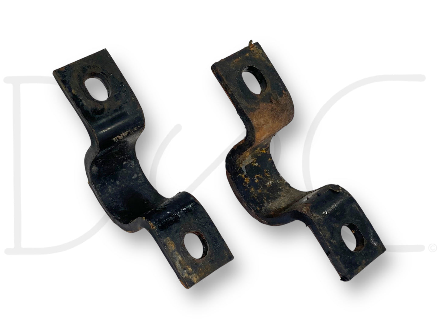 05-07 Ford F350 DRW Rear Axle Stabilizer Sway Bar Mount Brackets OE Bracket Set