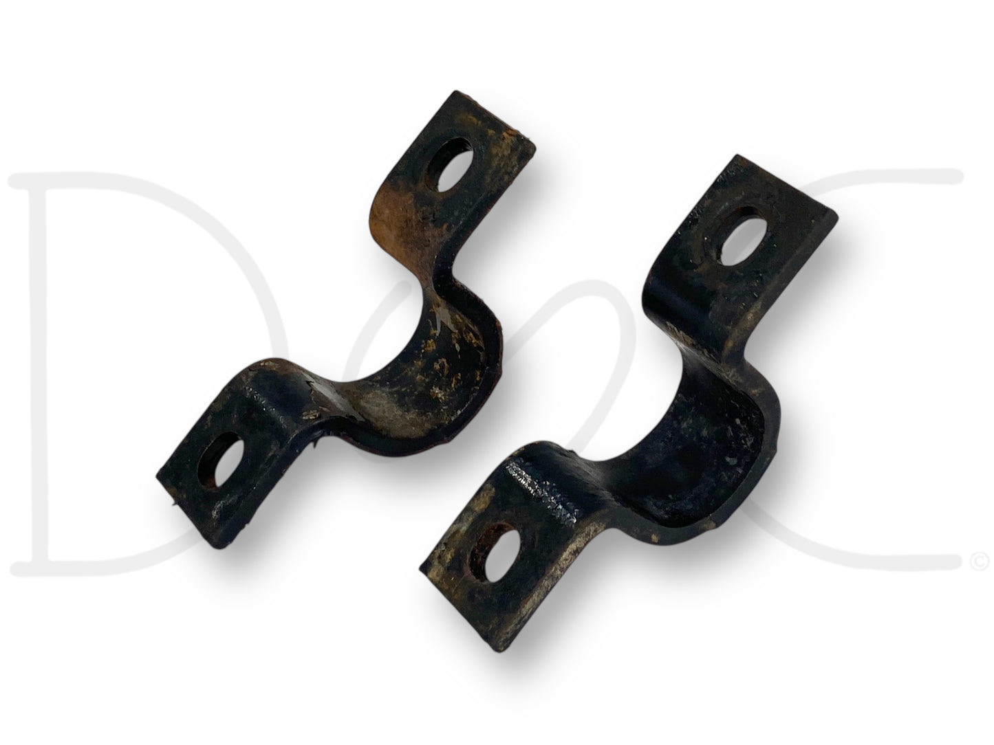 05-07 Ford F350 DRW Rear Axle Stabilizer Sway Bar Mount Brackets OE Bracket Set