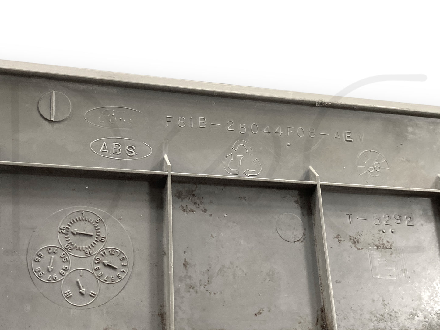 99-04 Ford F250 F350 Lower Dash Fuse Panel Cover Trim Gray OE F81B-25044F08-Aew