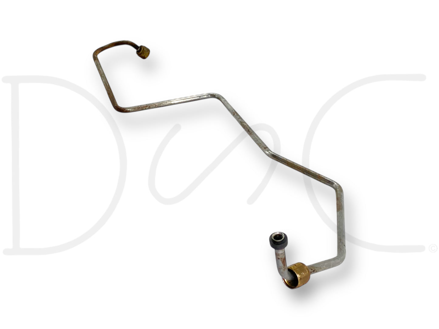 99-02 Ford F250 F350 7.3 Fuel Filter Bowl RH Right Passenger Head Fuel Line Tube