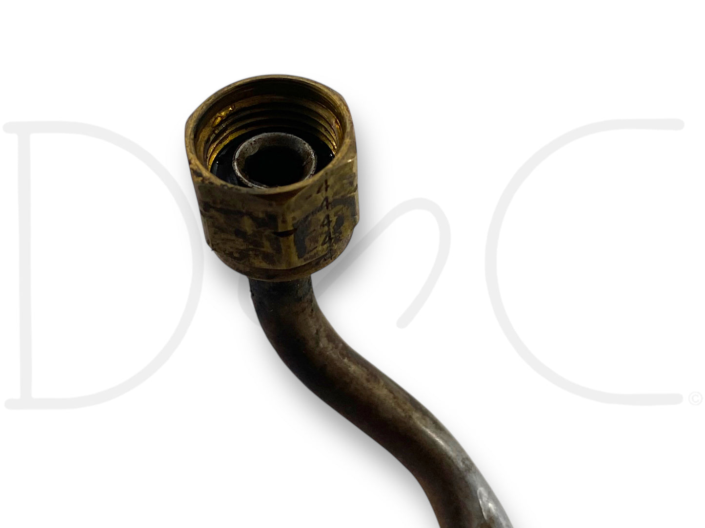 99-02 Ford F250 F350 7.3 Fuel Filter Bowl RH Right Passenger Head Fuel Line Tube
