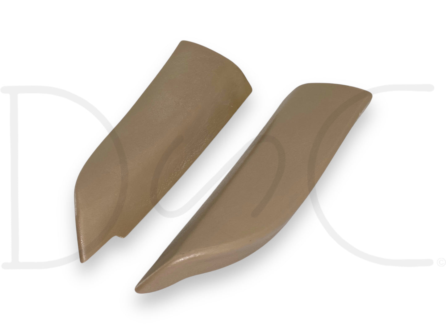 1999 Ford F250 F350 LH RH Left Right Door Sail Trim Panel Covers Set Prairie Tan