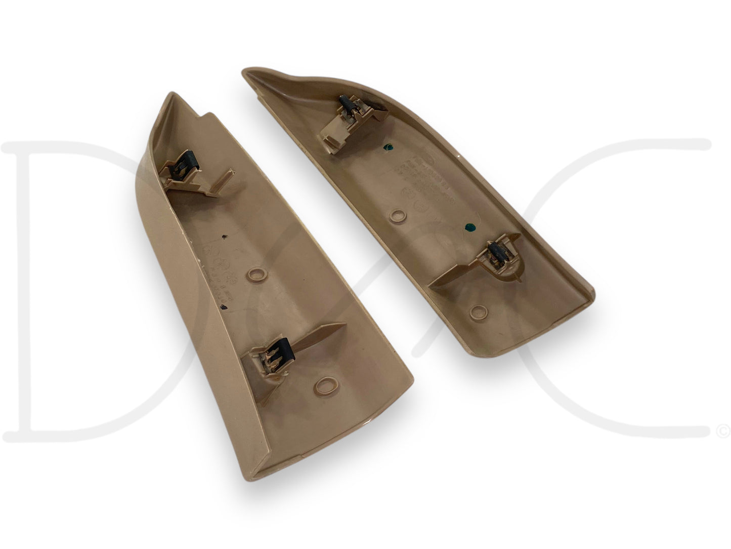 1999 Ford F250 F350 LH RH Left Right Door Sail Trim Panel Covers Set Prairie Tan