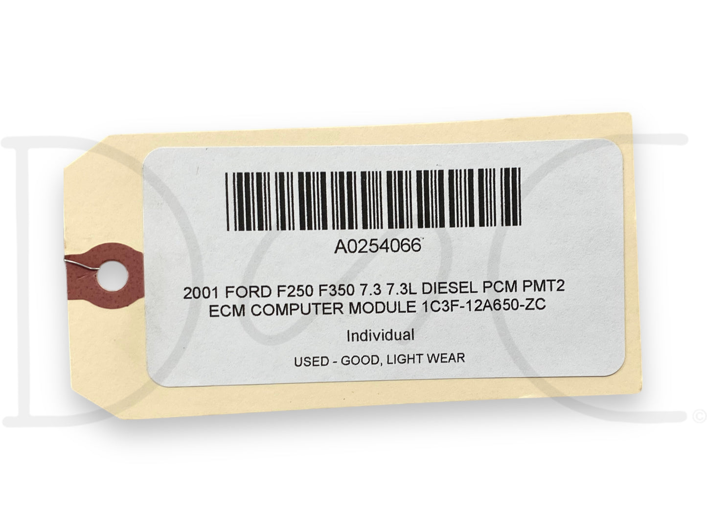 2001 Ford F250 F350 7.3 7.3L Diesel PCM Pmt2 ECM Computer Module 1C3F-12A650-Zc