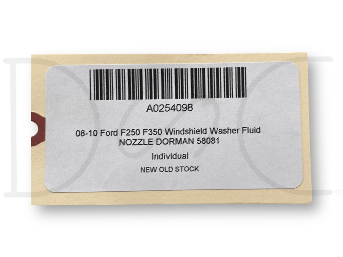 08-10 Ford F250 F350 Windshield Washer Fluid Nozzle Dorman 58081