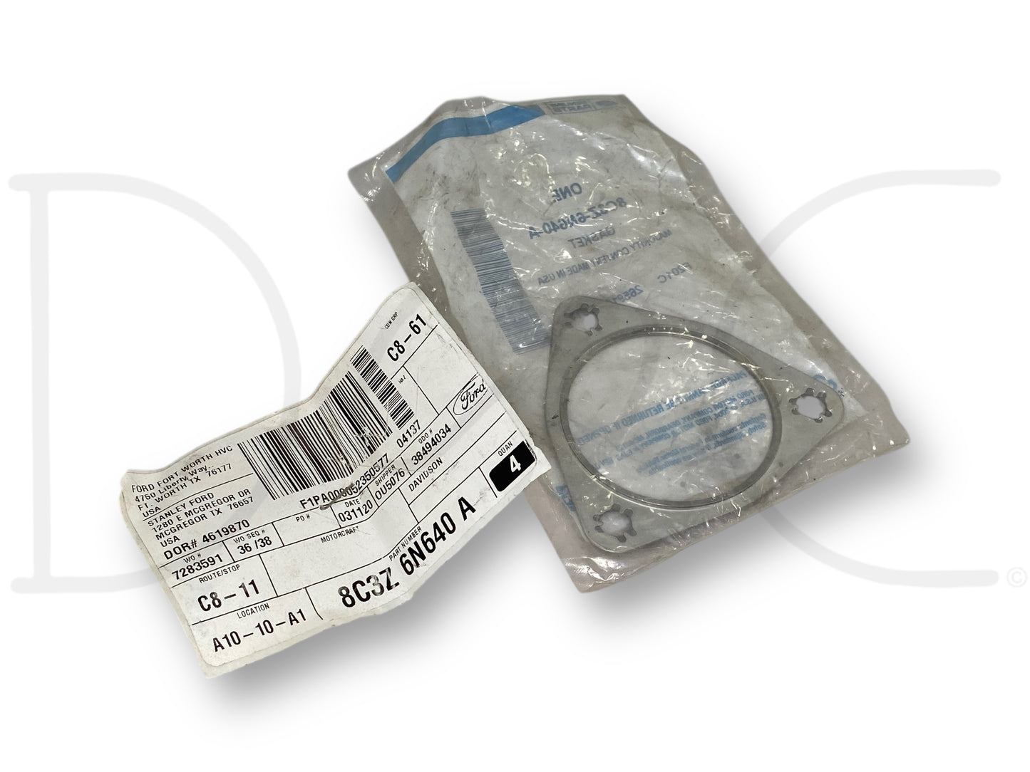 08-10 Ford F250 F350 6.4 6.4L Diesel Exhaust Gasket 8C3Z-6N640-A