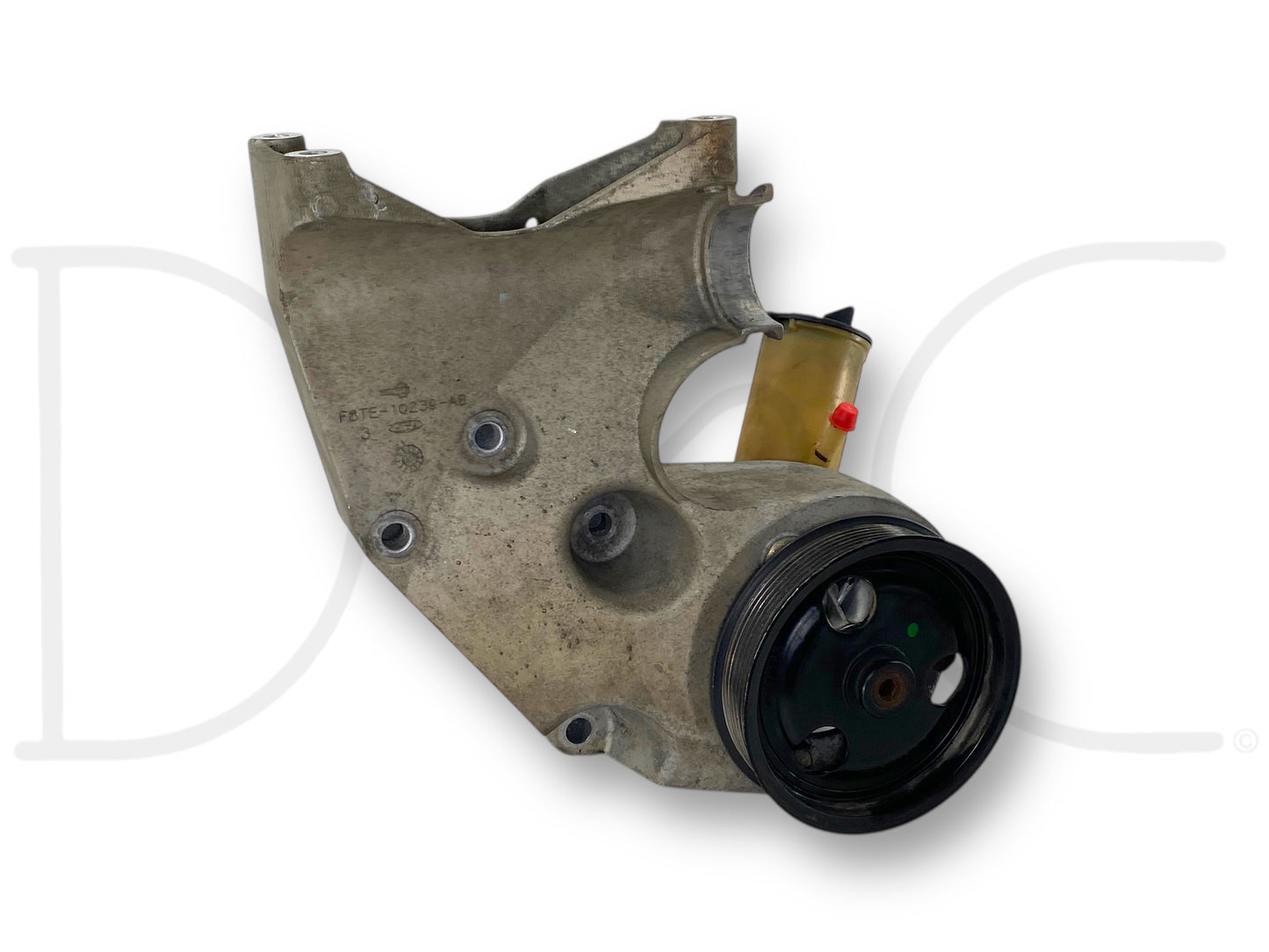 99-02 Ford F250 F350 7.3L Power Steering Pump Alternator Bracket Pulley Assembly