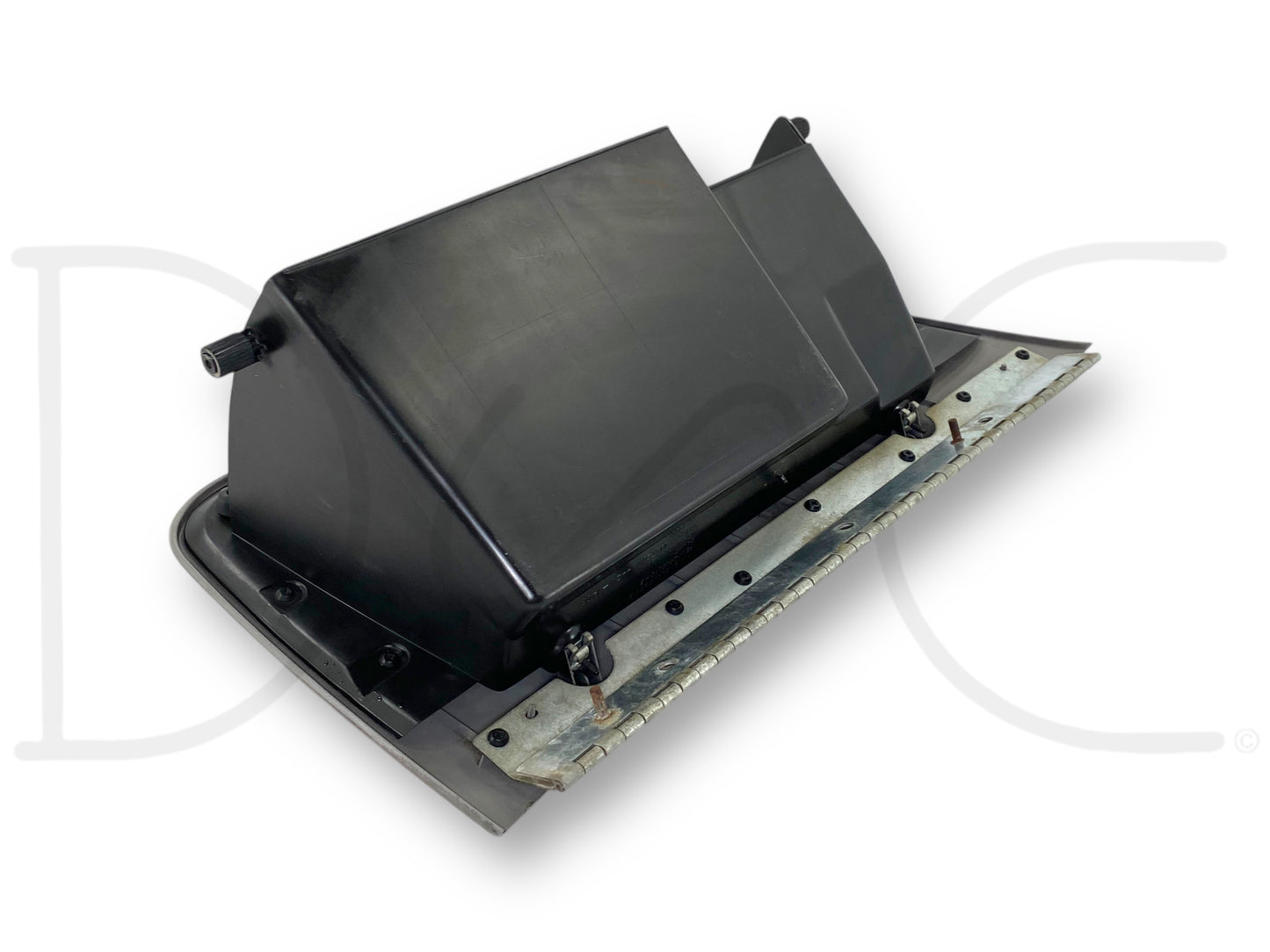 99-02 Ford F250 F350 Dash Glove Box Storage Bin Compartment Gray OE