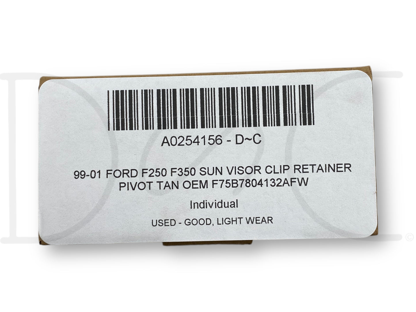 99-01 Ford F250 F350 Sun Visor Clip Retainer Pivot Tan OEM F75B7804132Afw