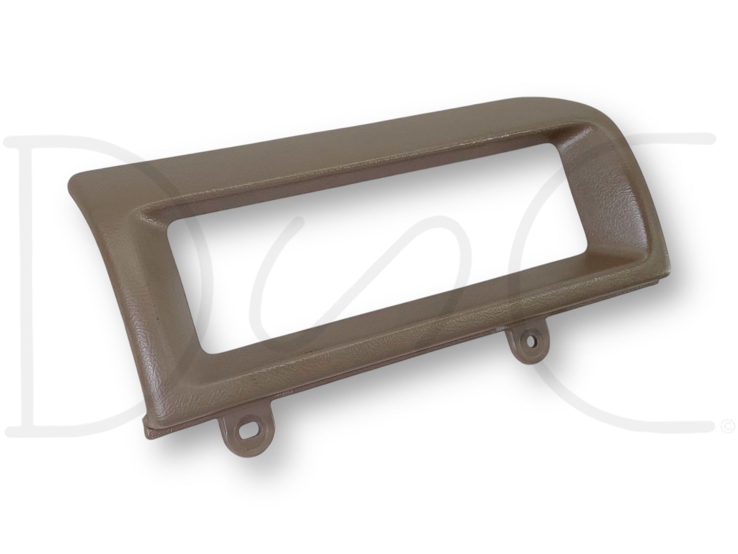 92-97 Ford F250 F350 Climate Control Dash Bezel Surround Trim Panel Tan OE