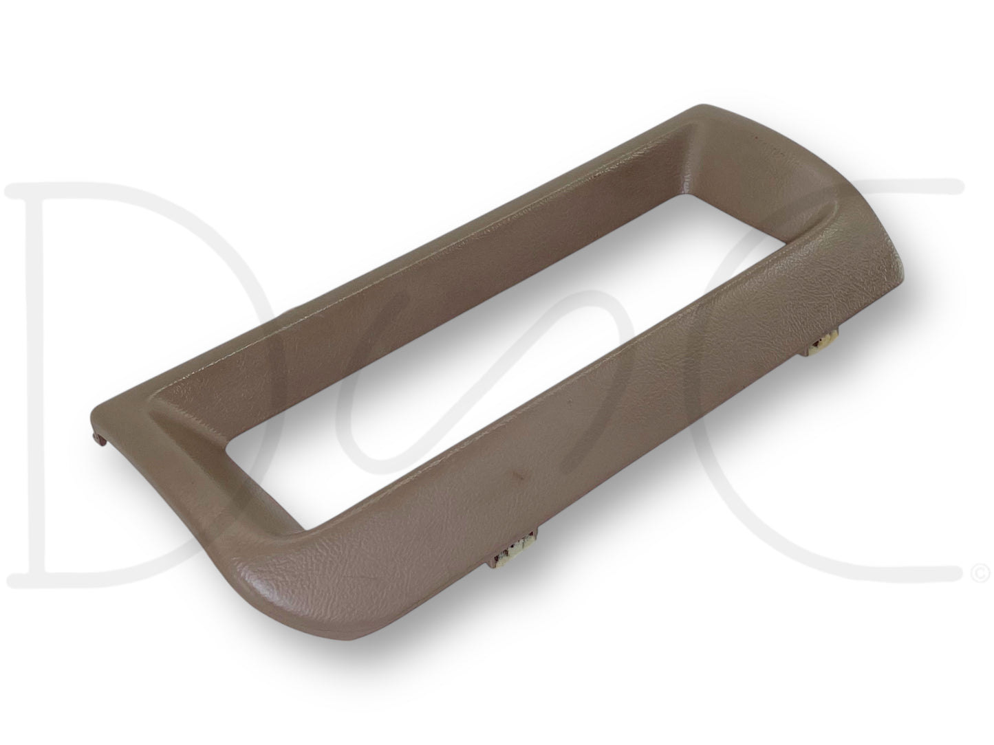 92-97 Ford F250 F350 Climate Control Dash Bezel Surround Trim Panel Tan OE