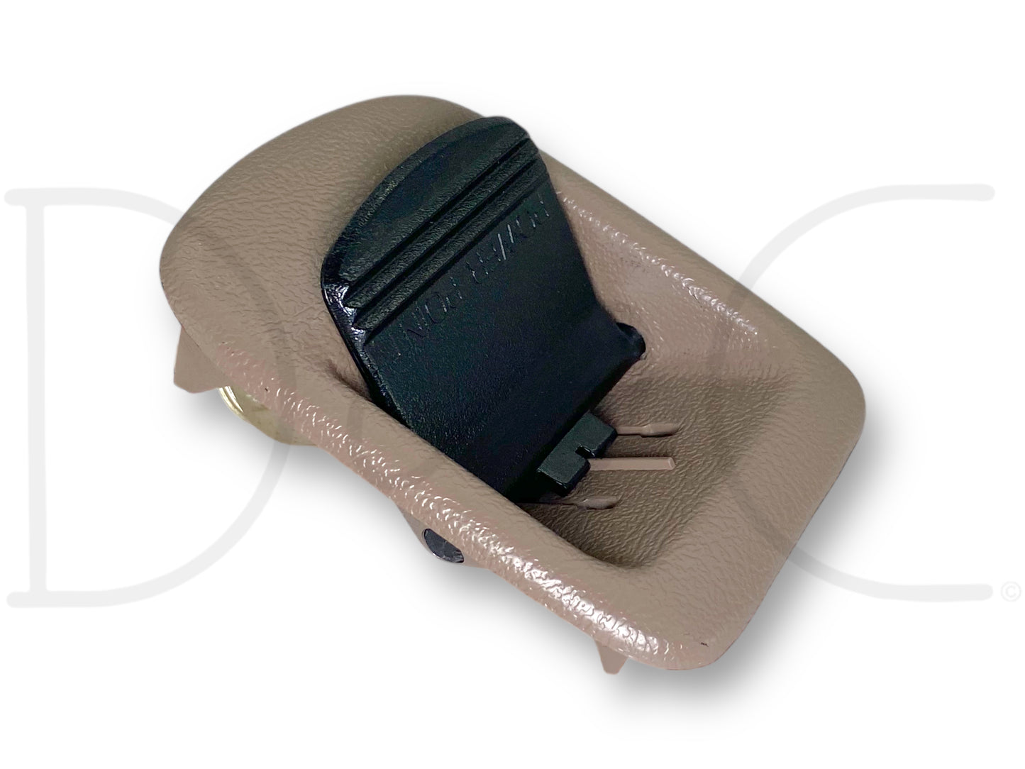 92-97 Ford F250 F350 Truck Dash Power Point 12V Outlet OE Mocha Tan Trim Bezel