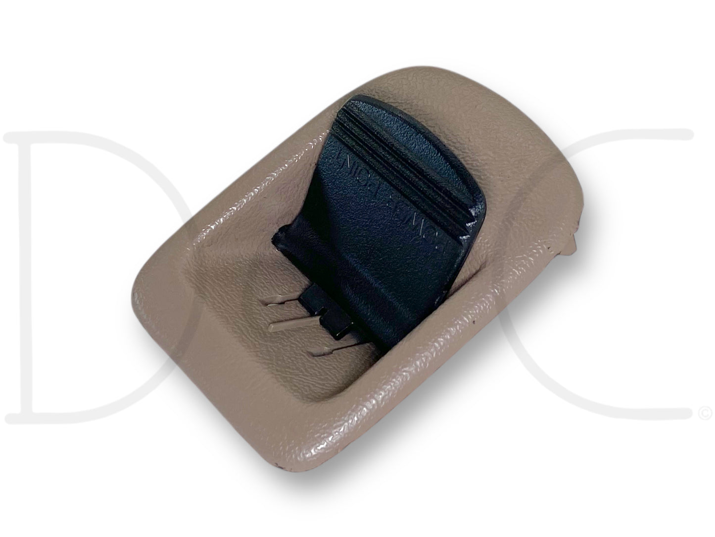 92-97 Ford F250 F350 Truck Dash Power Point 12V Outlet OE Mocha Tan Trim Bezel