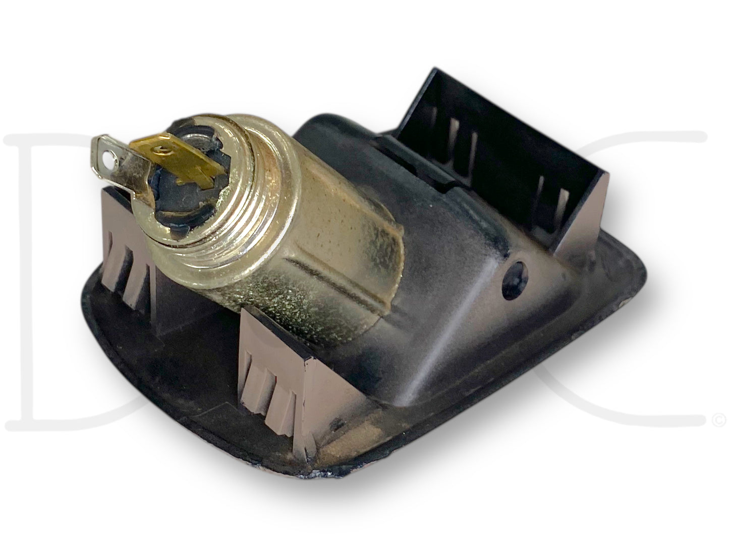92-97 Ford F250 F350 Truck Dash Power Point 12V Outlet OE Mocha Tan Trim Bezel