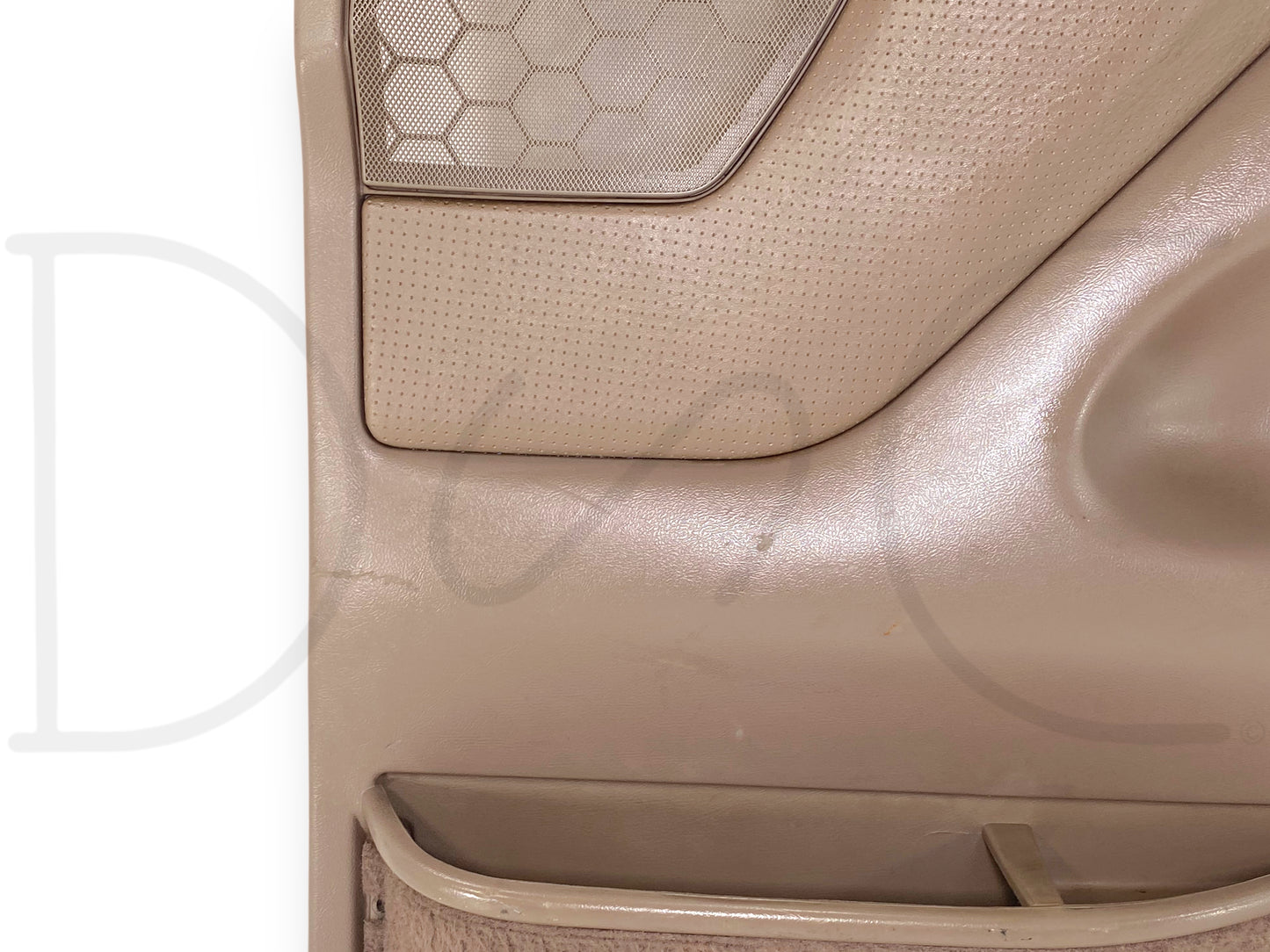 94-97 Ford F250 F350 RH Right Passenger Front Door Panel Mocha Tan *Blem*