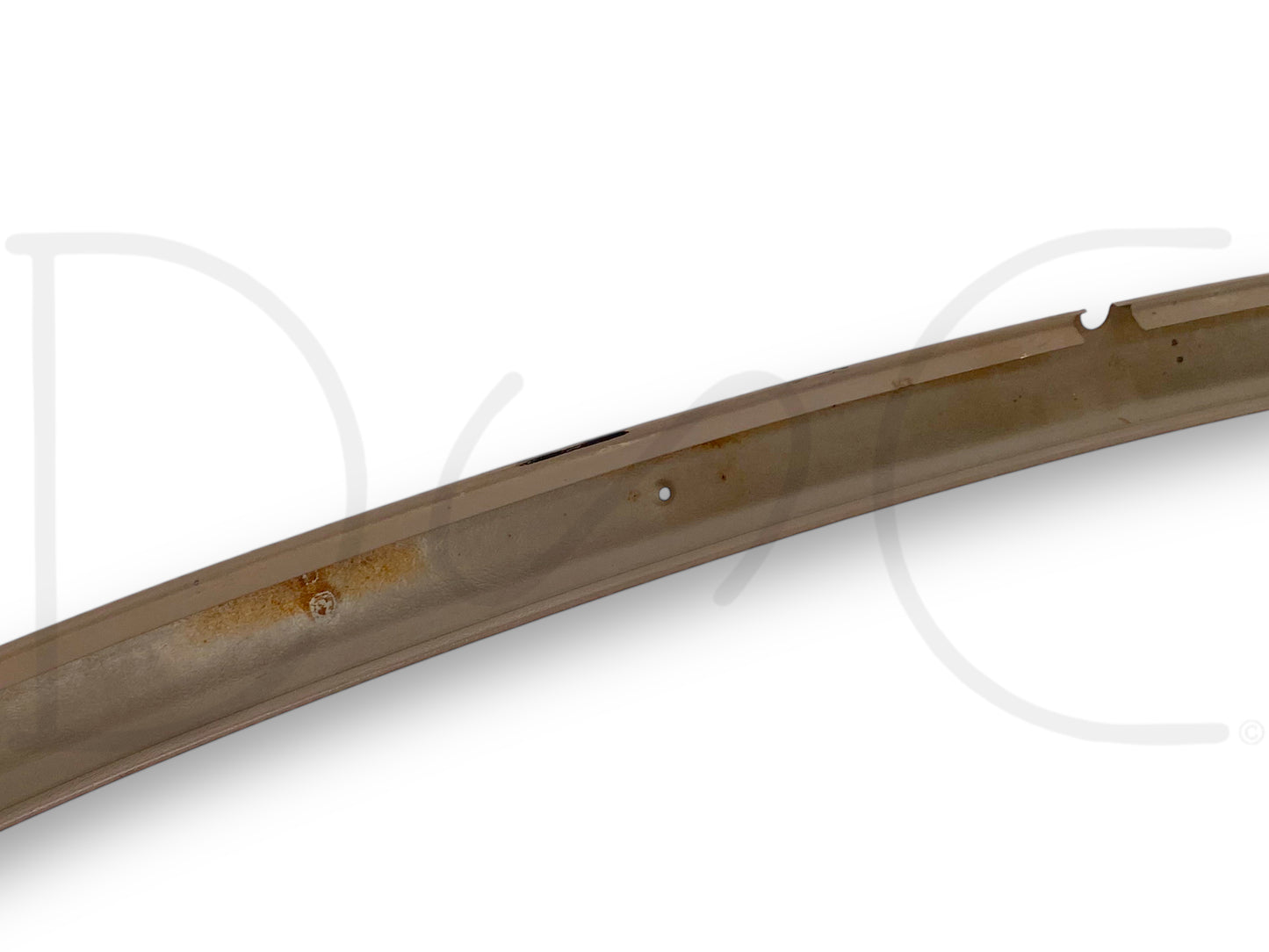 92-97 Ford F250 F350 Front Interior Headliner Molding Upper Trim Mocha Tan