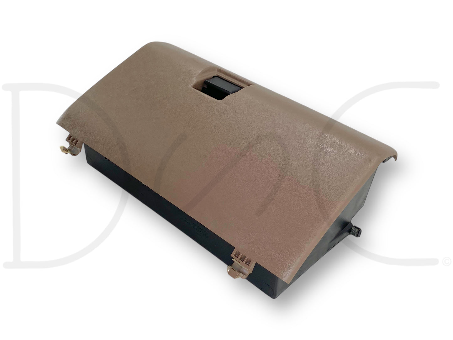 92-97 Ford F250 F350 Dash Glove Box Storage Bin Compartment Mocha Tan OE
