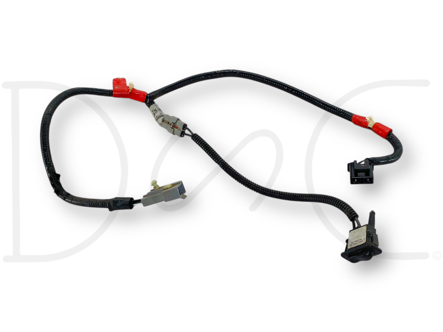 94-97 Ford F250 F350 LH Left Driver Power Lumbar Seat Switch & Wiring OE