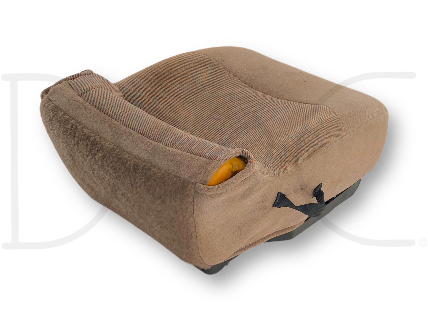 92-97 Ford F250 F350 Center Console Jump Seat 40/20/40 Bottom Cushion Mocha Tan