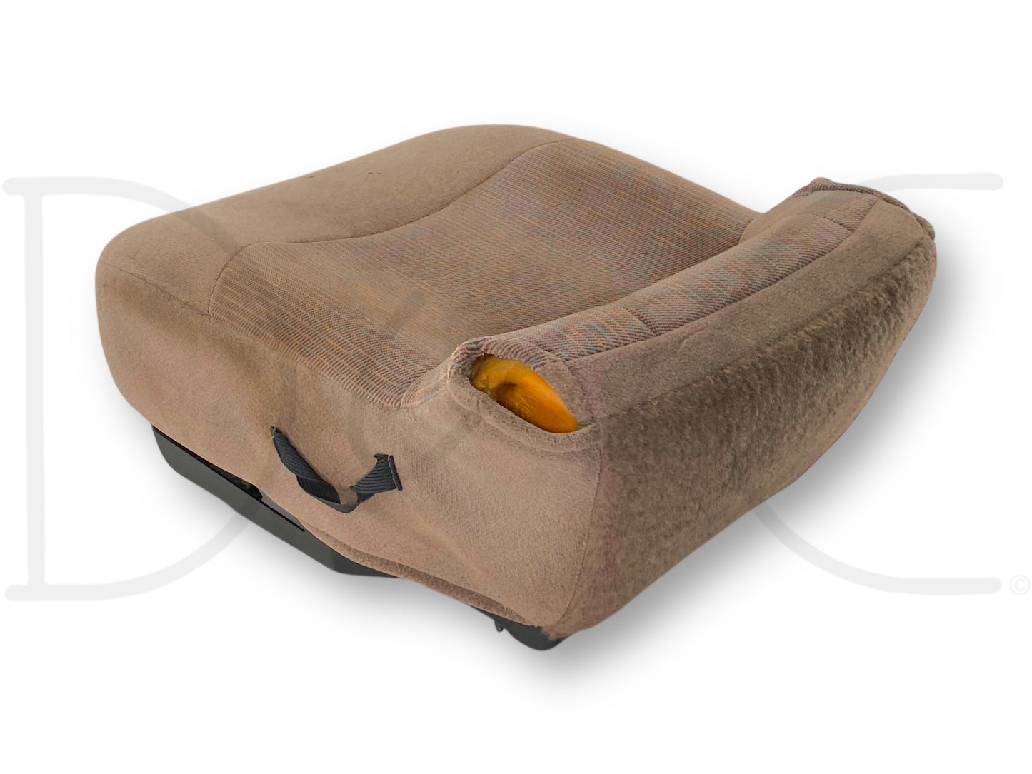 92-97 Ford F250 F350 Center Console Jump Seat 40/20/40 Bottom Cushion Mocha Tan