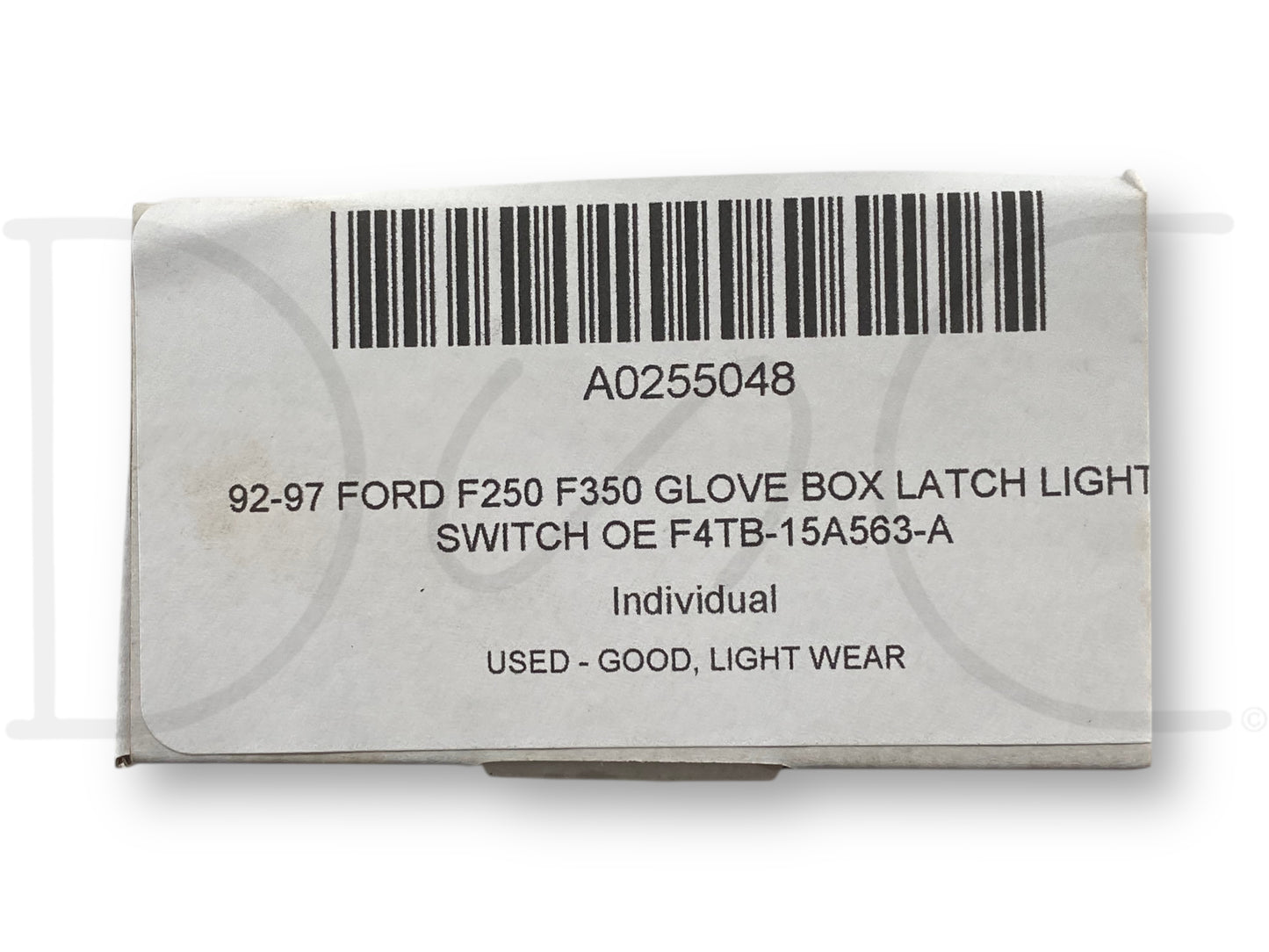 92-97 Ford F250 F350 Glove Box Latch Light Switch OE F4Tb-15A563-A