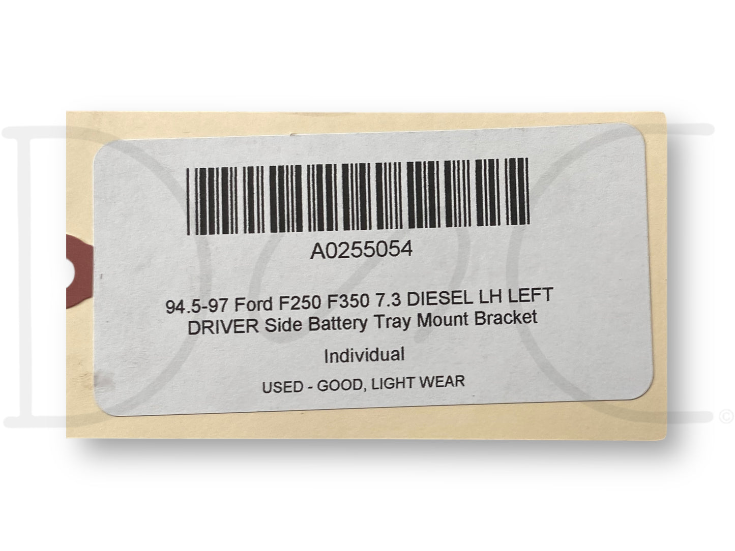 94.5-97 Ford F250 F350 7.3 Diesel LH Left Driver Side Battery Tray Mount Bracket