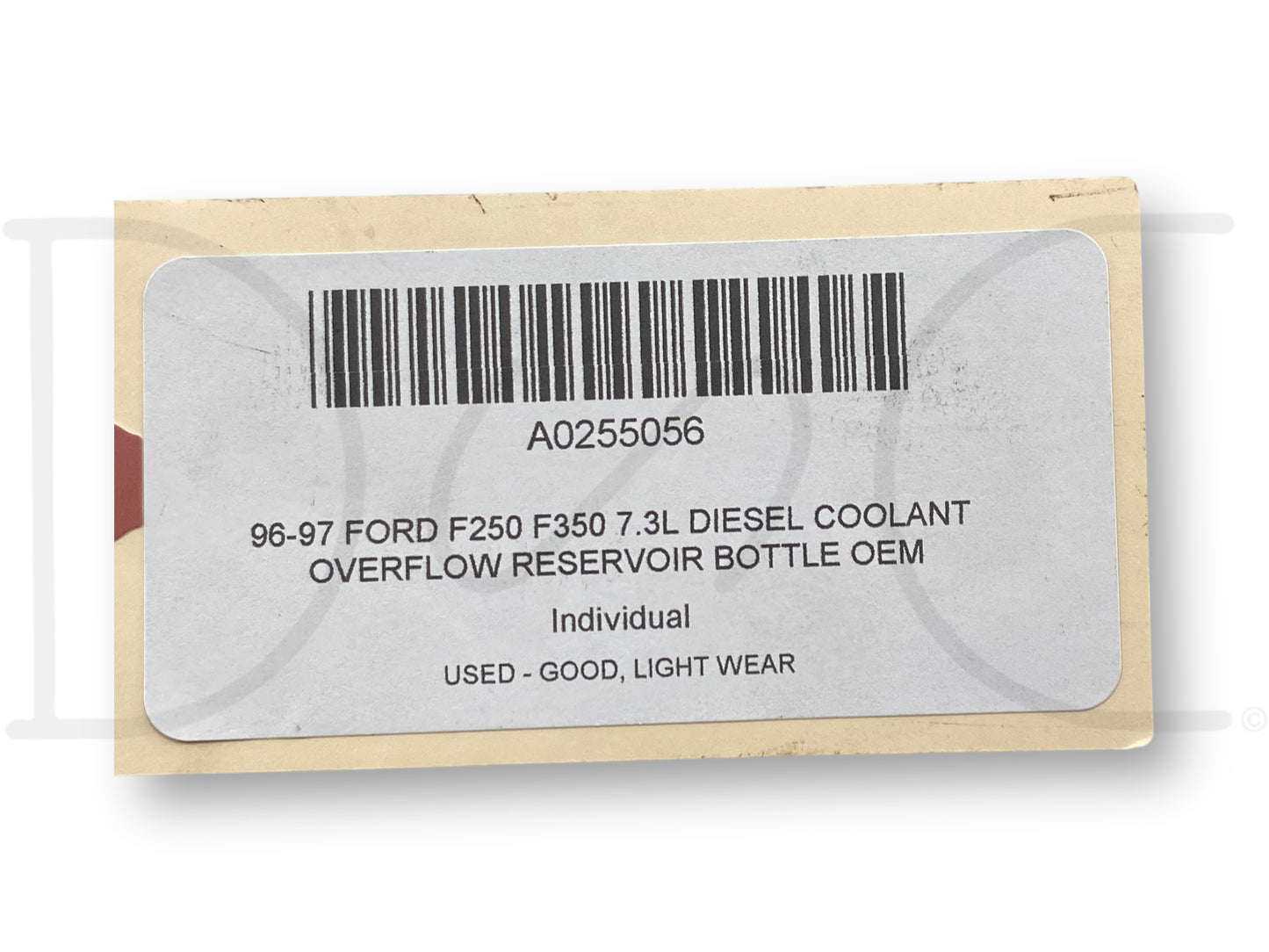 96-97 Ford F250 F350 7.3L Diesel Coolant Overflow Reservoir Bottle OEM