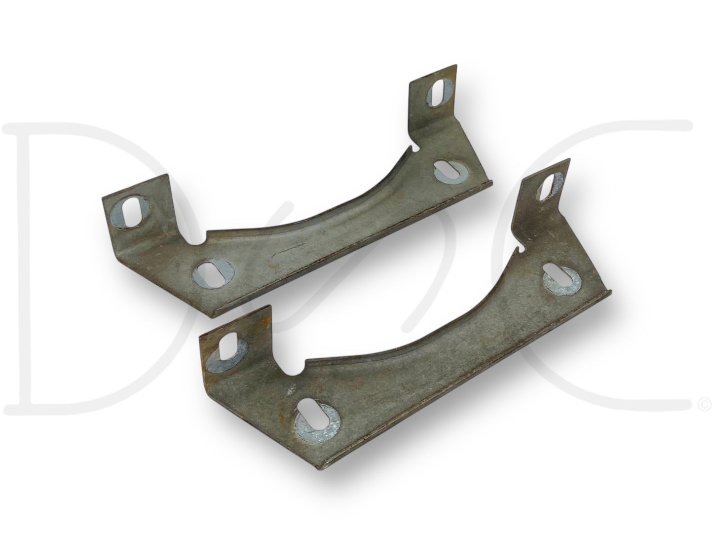 92-97 Ford F250 F350 Header Panel To Core Support Bracket Set OE Brackets