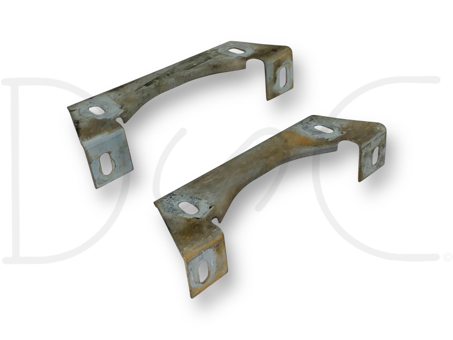 92-97 Ford F250 F350 Header Panel To Core Support Bracket Set OE Brackets