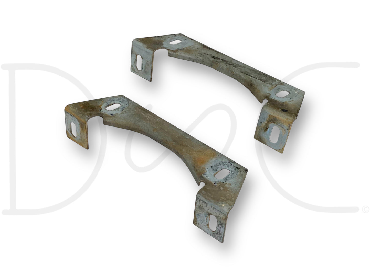 92-97 Ford F250 F350 Header Panel To Core Support Bracket Set OE Brackets
