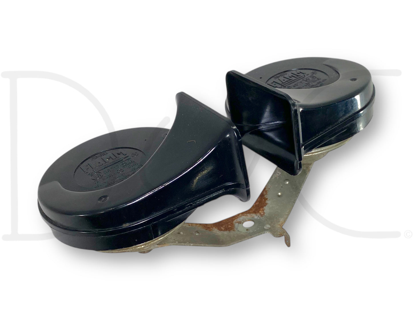 92-97 Ford F250 F350 Horn Set Hi Low Dual Tone Horns OEM